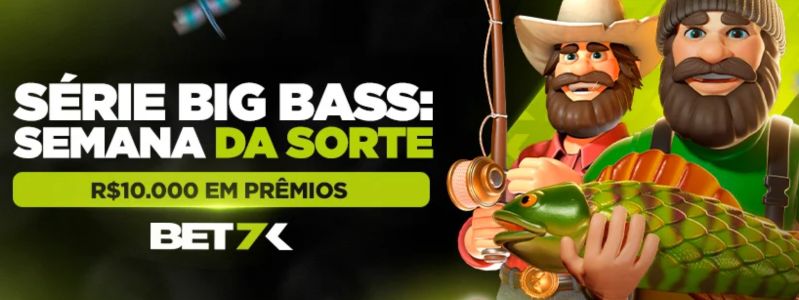 Bet7k promove uma pescaria premiada no torneio Big Bass | Bingo Blog