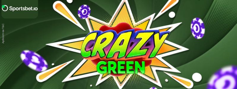 Sportsbet.io traz o verde da sorte no Crazy Green | Bingo Blog